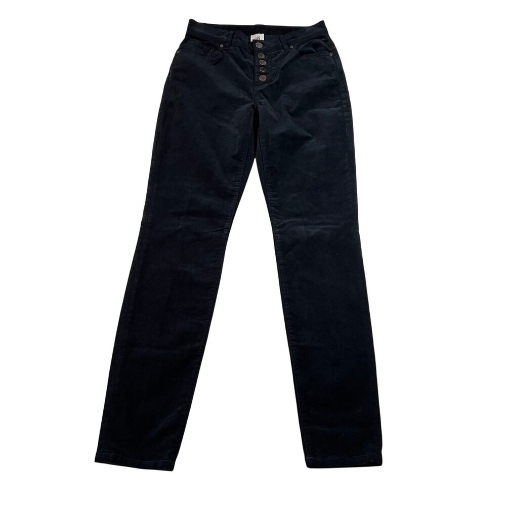 NEW CAbi Button Fly Skinny Corduroy Pants Size 4 Style # 4236 Hipster Casual